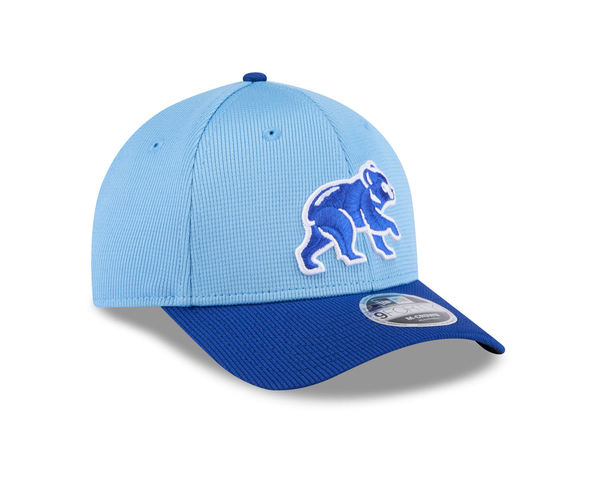 Chicago Cubs Blue New Era 2025 Spring Training M-Crown 9FORTY Adjustable Hat product image 3, provided for visual reference