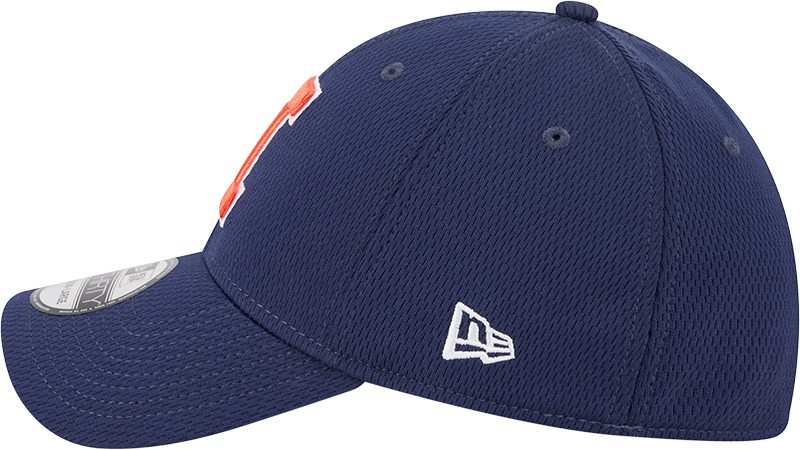 Illinois Fighting Illini Navy Blue New Era Dash Mark 39THIRTY Flex Hat product image 4, provided for visual reference and