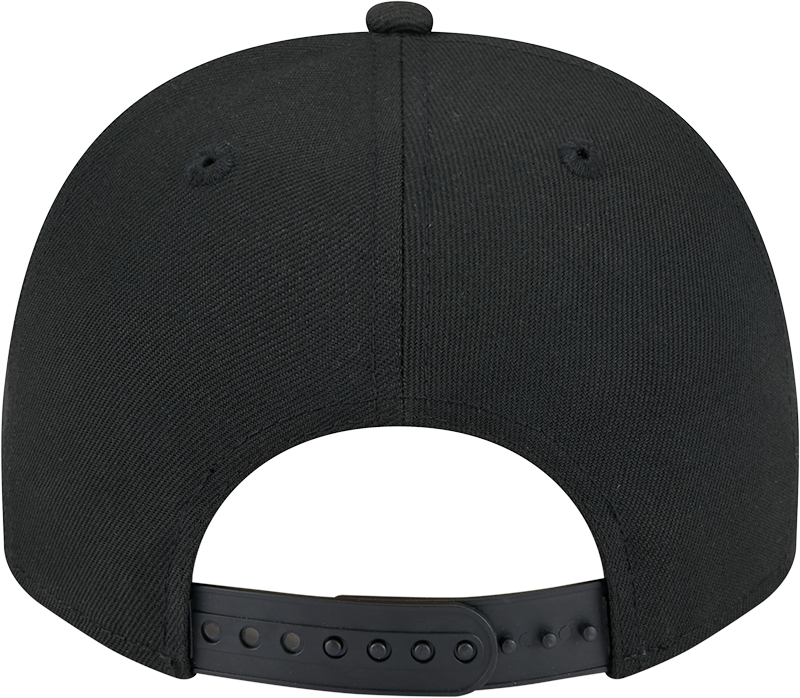 Chicago Bulls New Era Black A-Frame 9FIFTY Snapback Hat product image 6, provided for visual reference and product detail