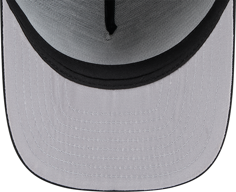 Chicago Bulls New Era Black A-Frame 9FIFTY Snapback Hat product image 7, provided for visual reference and product detail