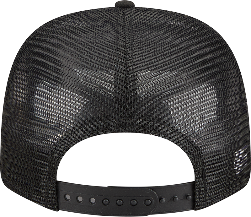 Chicago Bulls New Era Black 9SEVENTY Trucker Adjustable Hat product image 6, provided for visual reference and product