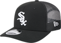 Chicago White Sox New Era Black 9SEVENTY Trucker Adjustable Hat product image 1, provided for visual reference and product