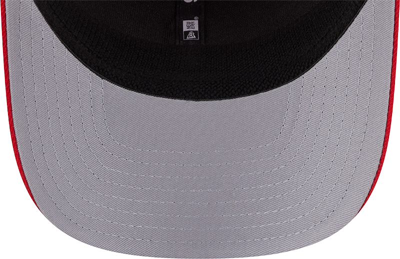 Chicago Fire New Era Red 9SEVENTY Trucker Adjustable Hat product image 7, provided for visual reference and product detail