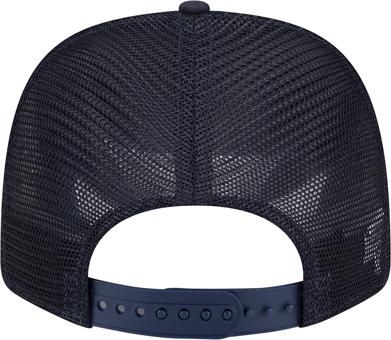 Michigan Wolverines New Era Navy New Era 9SEVENTY Trucker Hat for Men product image 6, provided for visual reference and