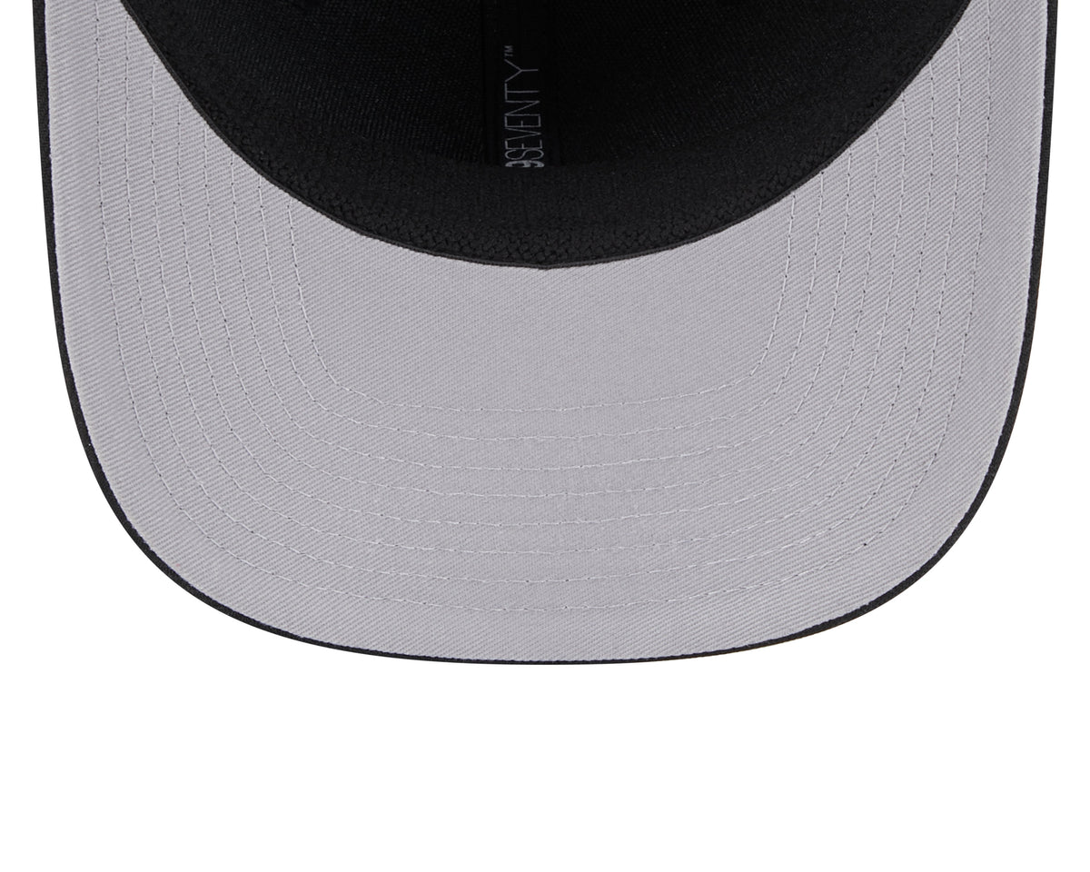 Boston Bruins Black New Era 9SEVENTY Adjustable Hat product image 7, provided for visual reference and product detail review