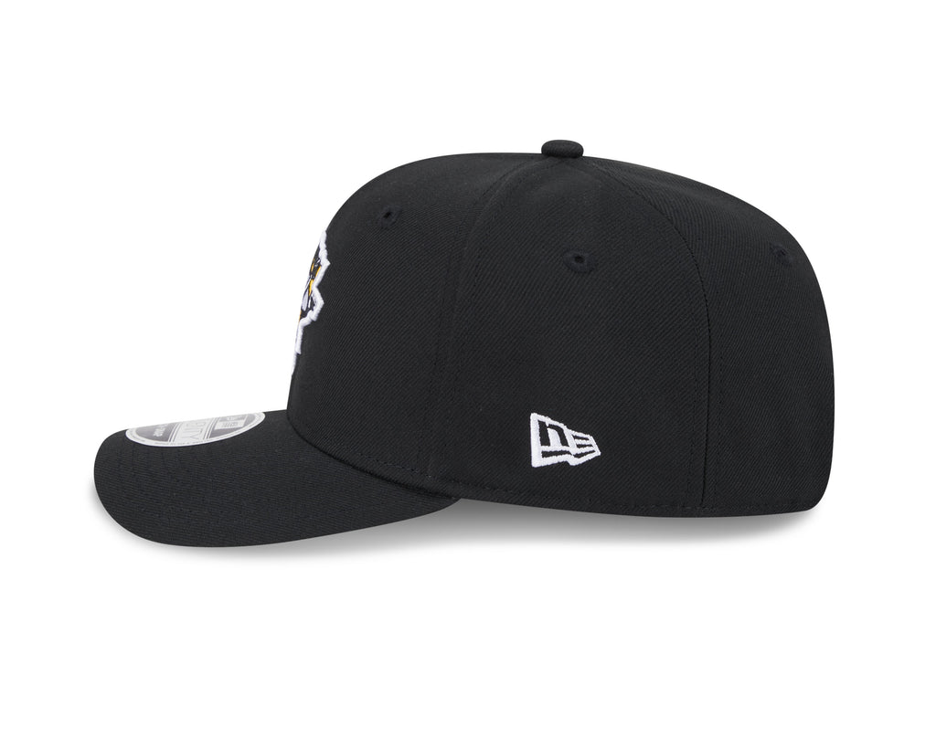 Pittsburgh Penguins Black New Era 9SEVENTY Adjustable Hat for Men product image 4, provided for visual reference and product