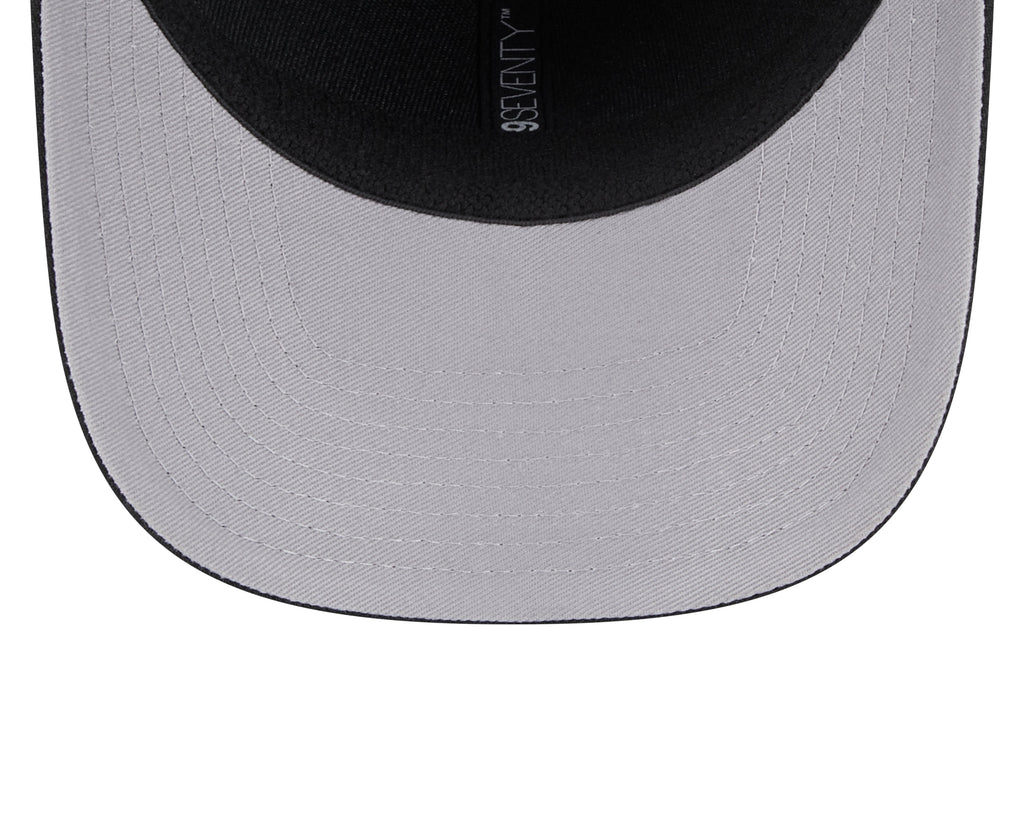 Pittsburgh Penguins Black New Era 9SEVENTY Adjustable Hat for Men product image 7, provided for visual reference and product