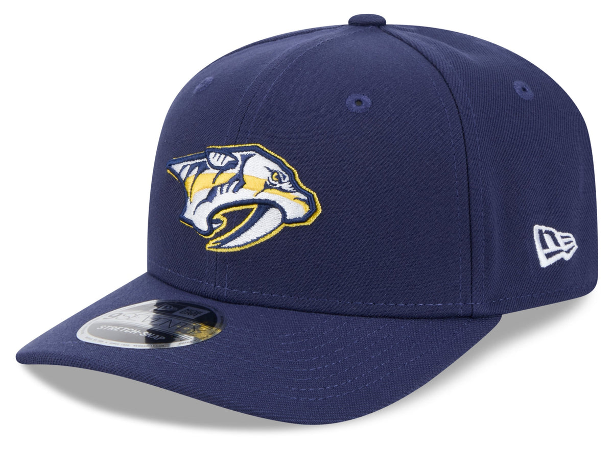 Nashville Predators Navy New Era 9SEVENTY Adjustable Hat product image 1, provided for visual reference and product detail