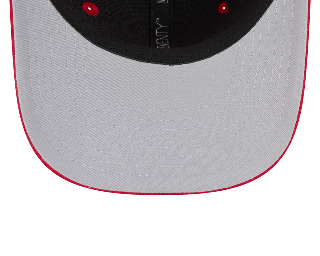 Montreal Canadiens Red New Era 9SEVENTY Adjustable Hat for Men product image 7, provided for visual reference and product