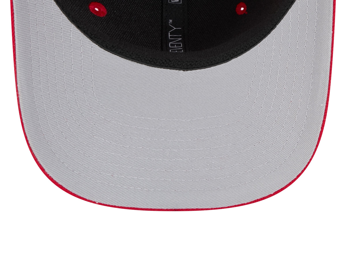 Montreal Canadiens Red New Era 9SEVENTY Adjustable Hat for Men product image 7, provided for visual reference and product
