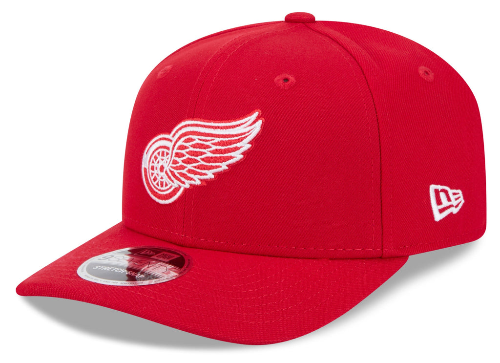 Detroit Red Wings Red New Era 9SEVENTY Adjustable Hat product image 1, provided for visual reference and product detail