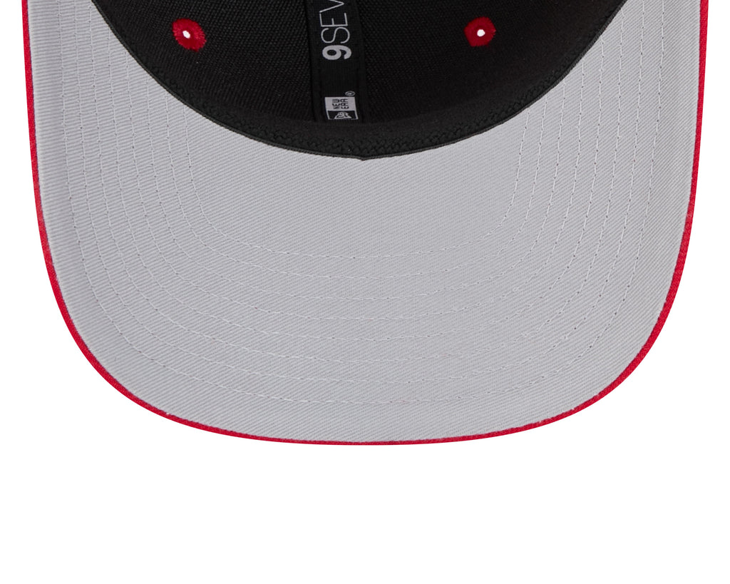 Detroit Red Wings Red New Era 9SEVENTY Adjustable Hat product image 7, provided for visual reference and product detail