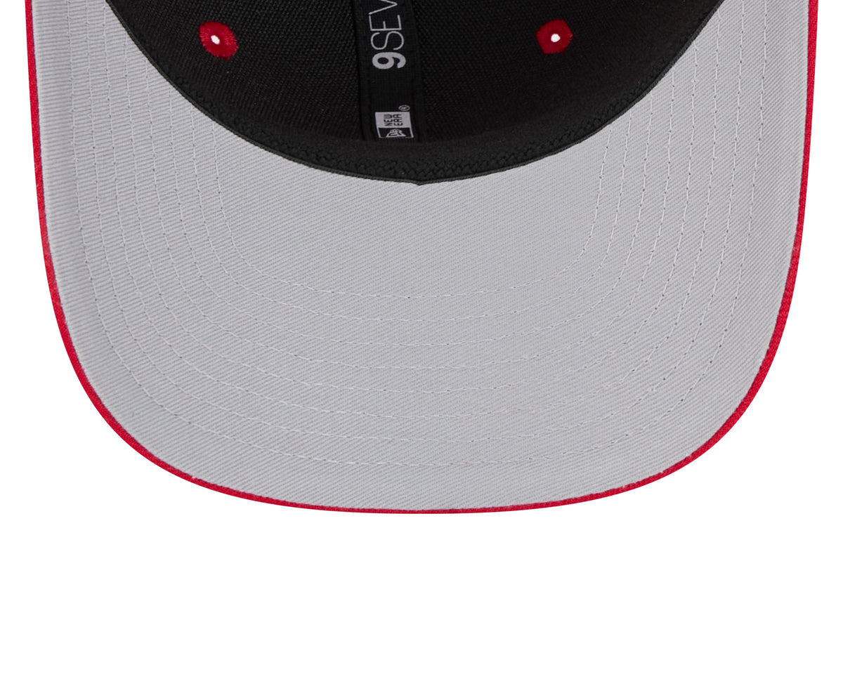 Detroit Red Wings Red New Era 9SEVENTY Adjustable Hat product image 7, provided for visual reference and product detail