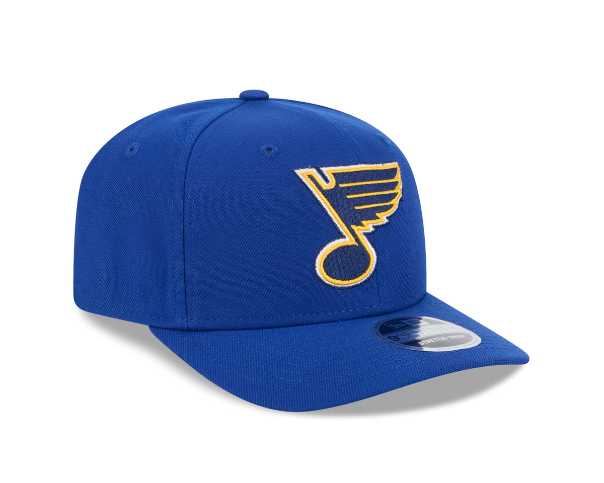 St. Louis Blues Royal New Era 9SEVENTY Adjustable Hat product image 2, provided for visual reference and product detail