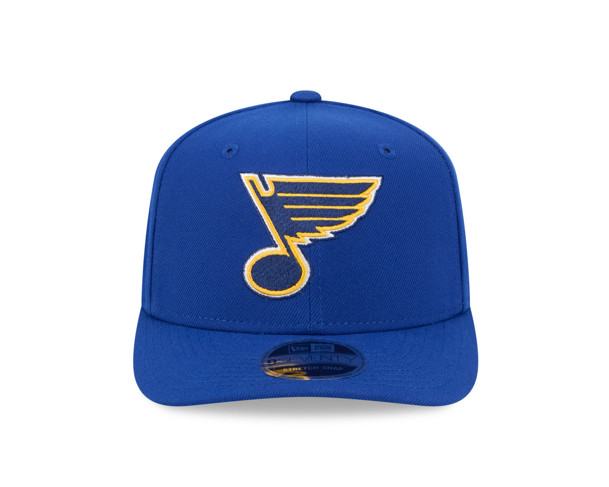 St. Louis Blues Royal New Era 9SEVENTY Adjustable Hat product image 3, provided for visual reference and product detail