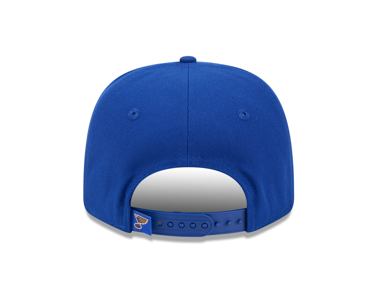 St. Louis Blues Royal New Era 9SEVENTY Adjustable Hat product image 6, provided for visual reference and product detail