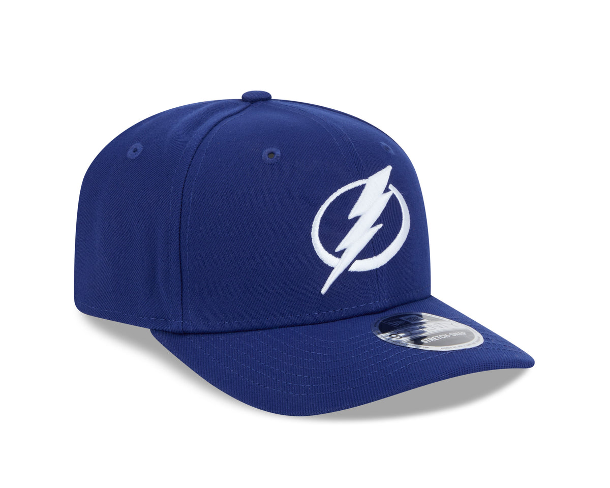 Tampa Bay Lightning Royal Blue New Era 9SEVENTY Adjustable Hat product image 3, provided for visual reference and product