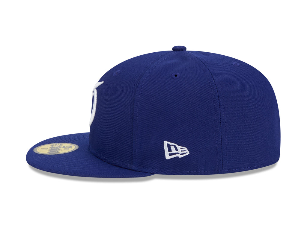 Tampa Bay Lightning Royal Basic New Era 59FIFTY Fitted Hat product image 4, provided for visual reference and product detail