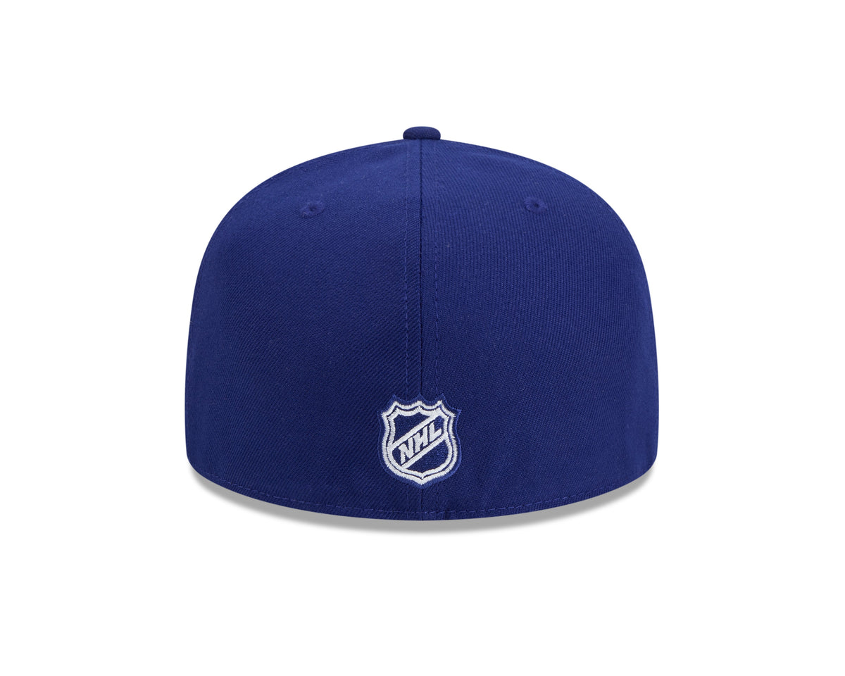 Tampa Bay Lightning Royal Basic New Era 59FIFTY Fitted Hat product image 6, provided for visual reference and product detail