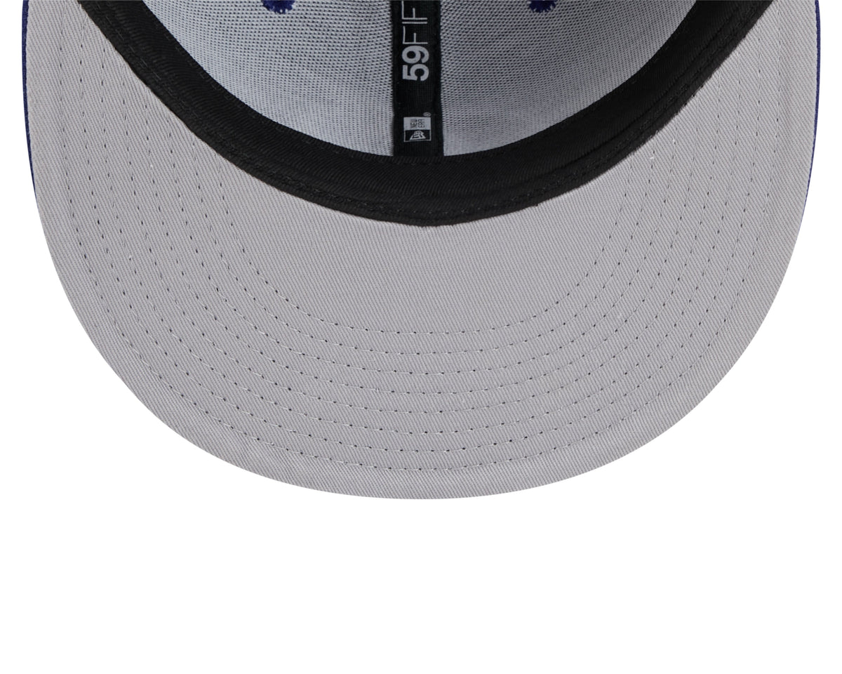 Tampa Bay Lightning Royal Basic New Era 59FIFTY Fitted Hat product image 7, provided for visual reference and product detail