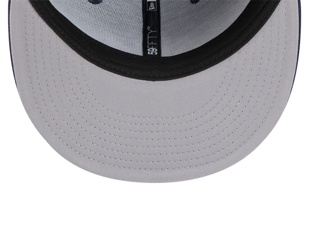 Toronto Maple Leafs Navy Basic New Era 59FIFTY Fitted Hat product image 7, provided for visual reference and product detail