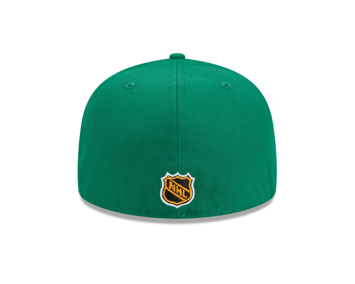Minnesota North Stars Kelly Green Basic New Era 59FIFTY Fitted Hat product image 6, provided for visual reference and