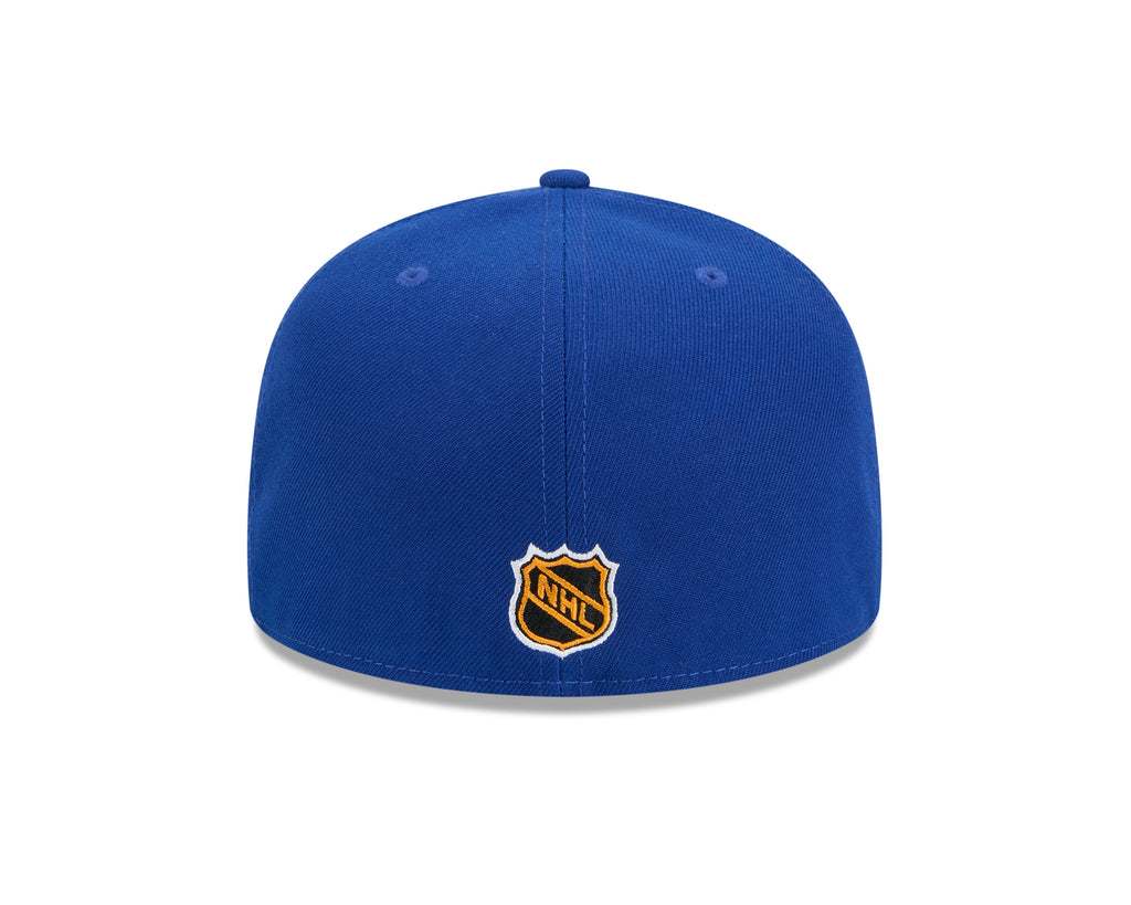 Quebec Nordiques Royal Basic New Era 59FIFTY Fitted Hat product image 6, provided for visual reference and product detail