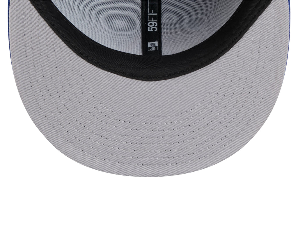 Quebec Nordiques Royal Basic New Era 59FIFTY Fitted Hat product image 7, provided for visual reference and product detail