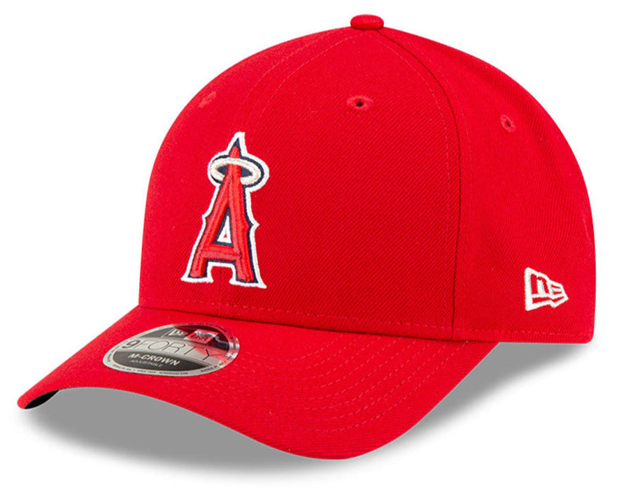 Los Angeles Angels Angels Red New Era Player Replica M-Crown 9FORTY Adjustable Hat product image 1, provided for visual