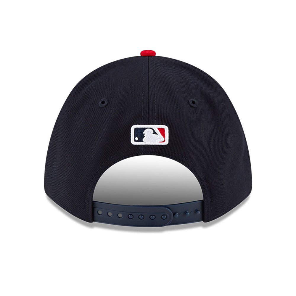 Atlanta Braves Navy/Red New Era Player Replica M-Crown 9FORTY Adjustable Hat product image 6, provided for visual reference