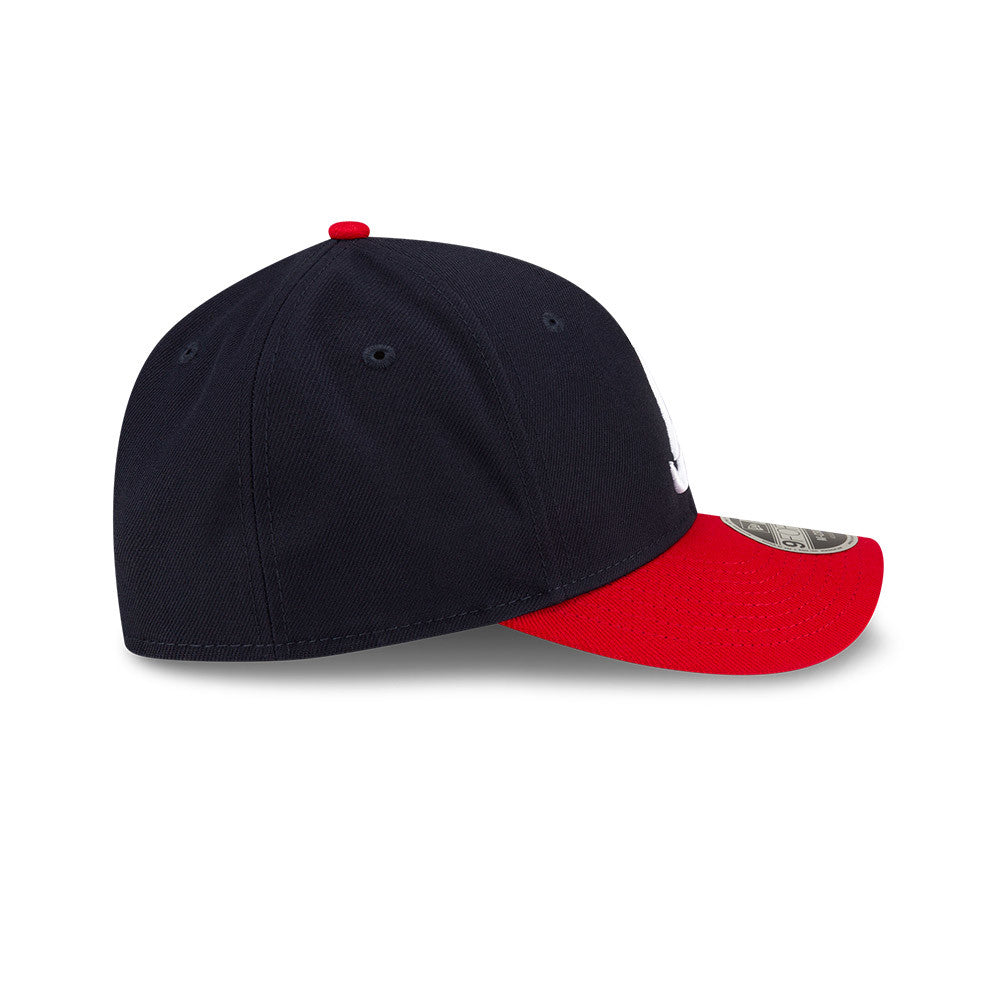 Atlanta Braves Navy/Red New Era Player Replica M-Crown 9FORTY Adjustable Hat product image 4, provided for visual reference