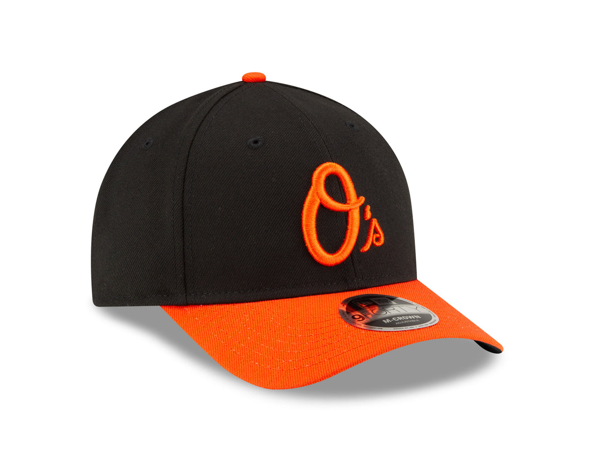 Baltimore Orioles Black/Orange Alternate New Era Player Replica M-Crown 9FORTY Adjustable Hat product image 3, provided for