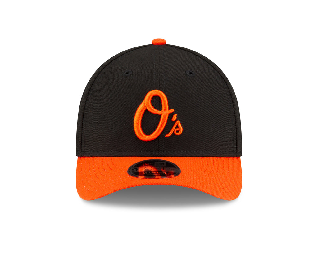 Baltimore Orioles Black/Orange Alternate New Era Player Replica M-Crown 9FORTY Adjustable Hat product image 2, provided for