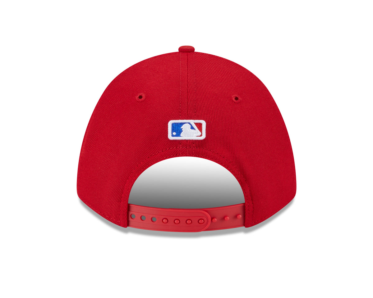 Texas Rangers Red Alternate New Era Player Replica M-Crown 9FORTY Adjustable Hat product image 6, provided for visual