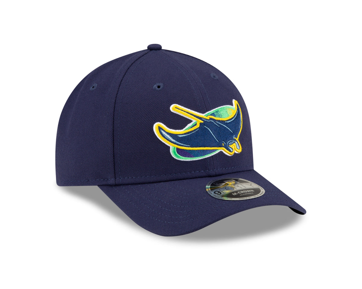 Tampa Bay Rays Alternate Navy New Era Player Replica M-Crown 9FORTY Adjustable Hat product image 3, provided for visual