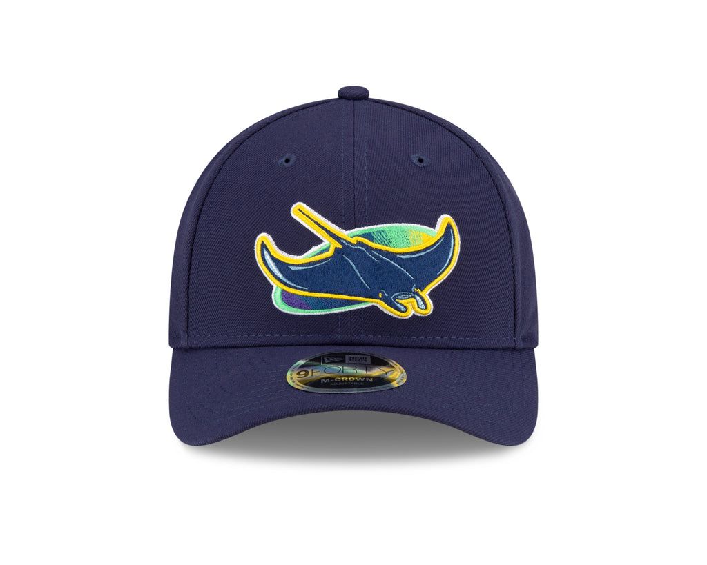 Tampa Bay Rays Alternate Navy New Era Player Replica M-Crown 9FORTY Adjustable Hat product image 2, provided for visual
