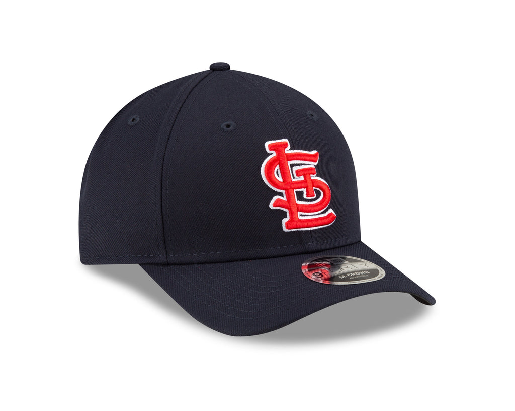 St. Louis Cardinals Navy Blue Alternate New Era Player Replica M-Crown 9FORTY Adjustable Hat product image 3, provided for