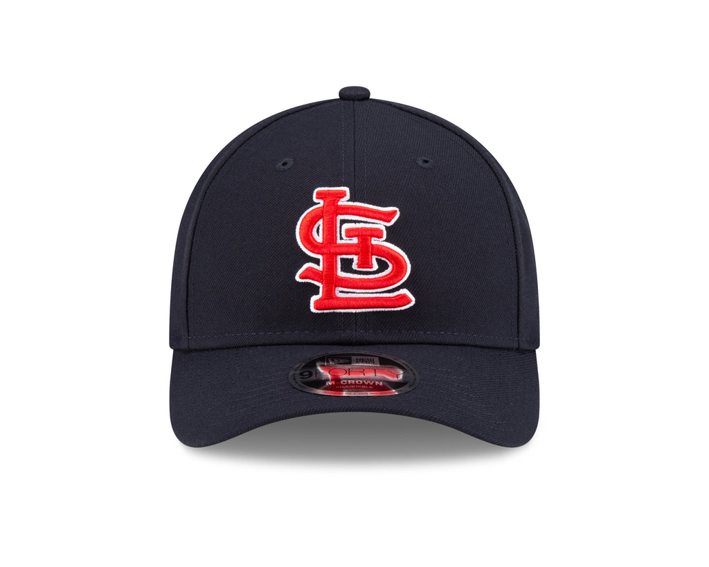 St. Louis Cardinals Navy Blue Alternate New Era Player Replica M-Crown 9FORTY Adjustable Hat product image 2, provided for