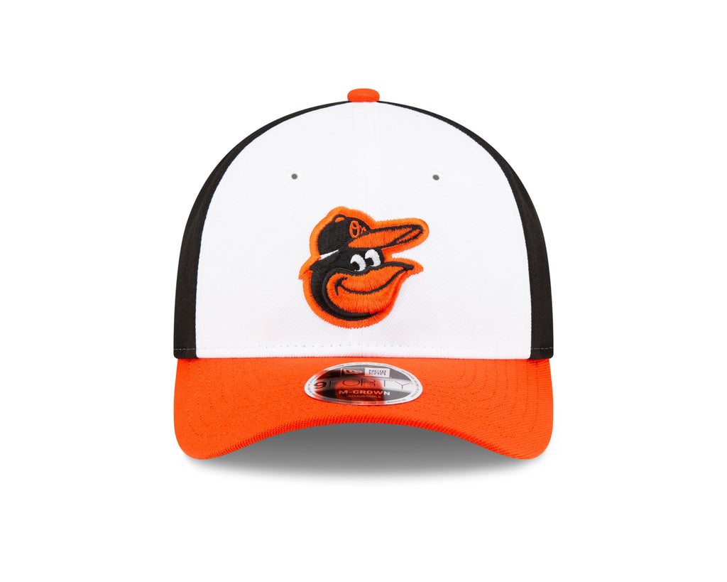Baltimore Orioles White/Orange/Black New Era Player Replica M-Crown 9FORTY Adjustable Hat product image 2, provided for