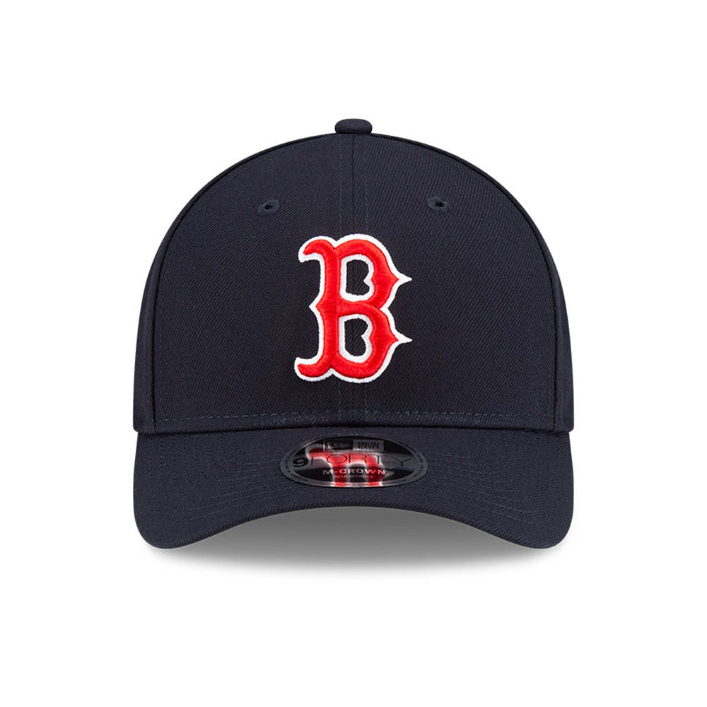Boston Red Sox Navy New Era Player Replica M-Crown 9FORTY Adjustable Hat product image 2, provided for visual reference and