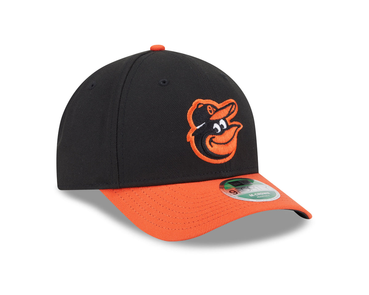 Baltimore Orioles Black/Orange Road New Era Player Replica M-Crown 9FORTY Adjustable Hat product image 3, provided for