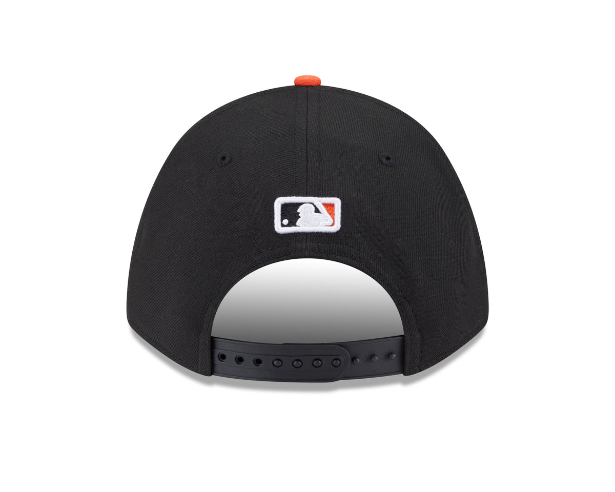 Baltimore Orioles Black/Orange Road New Era Player Replica M-Crown 9FORTY Adjustable Hat product image 6, provided for