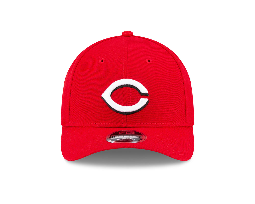 Cincinnati Reds New Era Red Player Replica M-Crown 9FORTY Adjustable Hat product image 2, provided for visual reference and