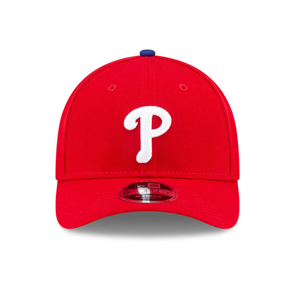 Philadelphia Phillies Red New Era Player Replica M-Crown 9FORTY Adjustable Hat product image 2, provided for visual