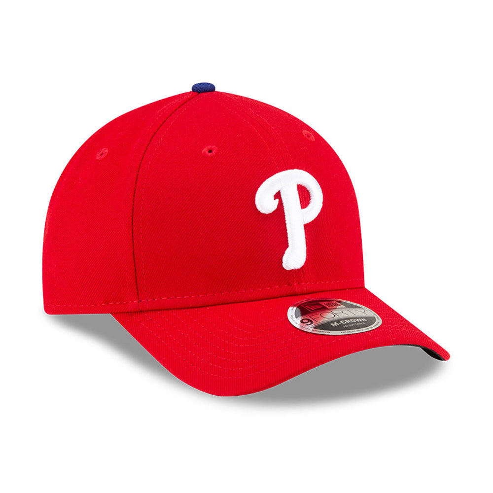 Philadelphia Phillies Red New Era Player Replica M-Crown 9FORTY Adjustable Hat product image 3, provided for visual
