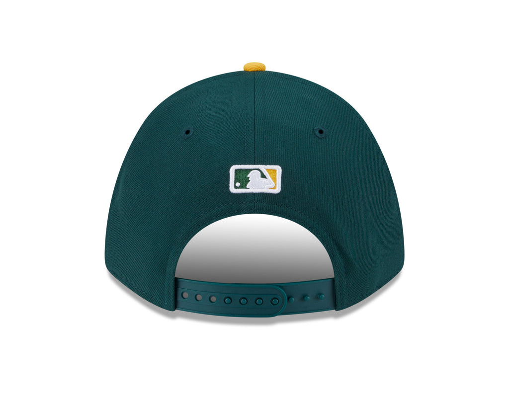 Athletics Green/Yellow New Era Player Replica M-Crown 9FORTY Adjustable Hat product image 6, provided for visual reference