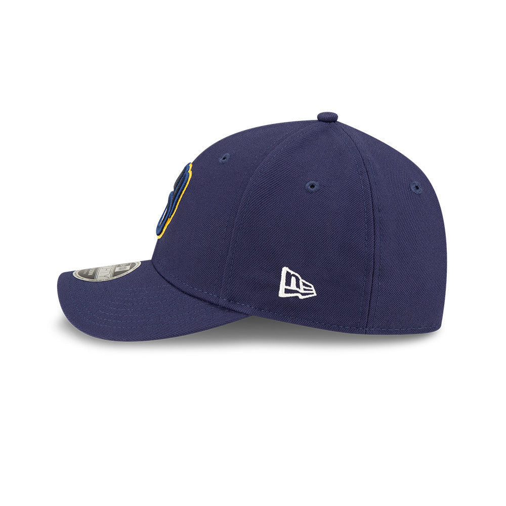 Milwaukee Brewers Navy Blue New Era Player Replica M-Crown 9FORTY Adjustable Hat product image 5, provided for visual