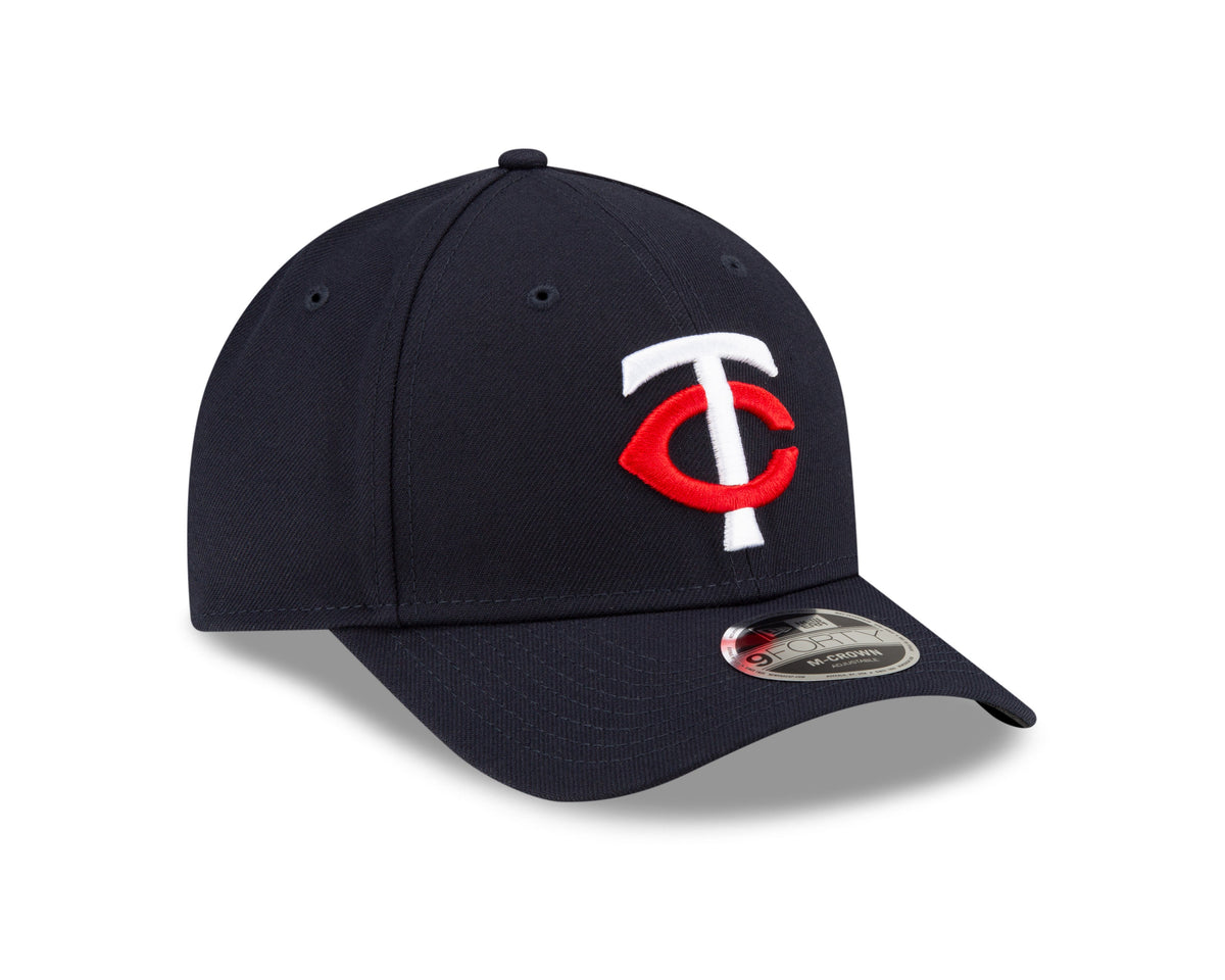 Minnesota Twins Navy New Era Player Replica M-Crown 9FORTY Adjustable Hat product image 3, provided for visual reference and