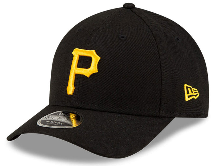 Pittsburgh Pirates Black New Era Player Replica M-Crown 9FORTY Adjustable Hat product image 1, provided for visual reference