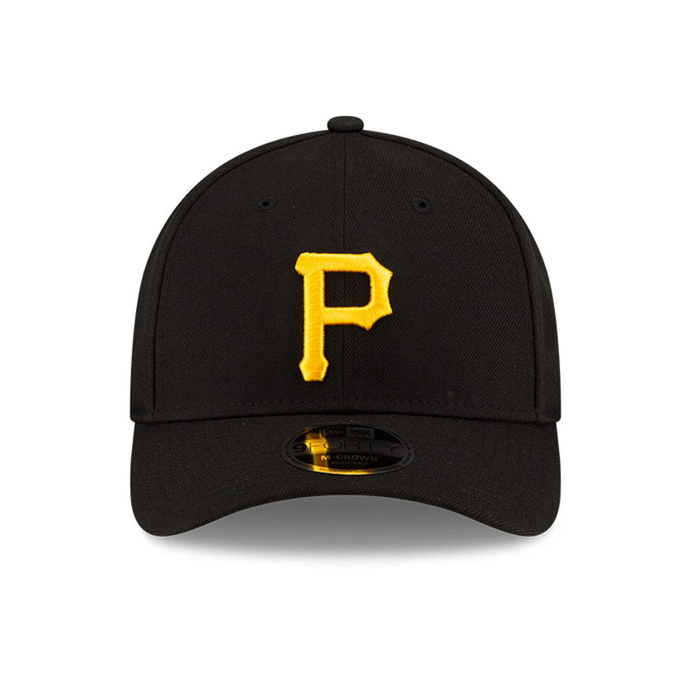 Pittsburgh Pirates Black New Era Player Replica M-Crown 9FORTY Adjustable Hat product image 2, provided for visual reference